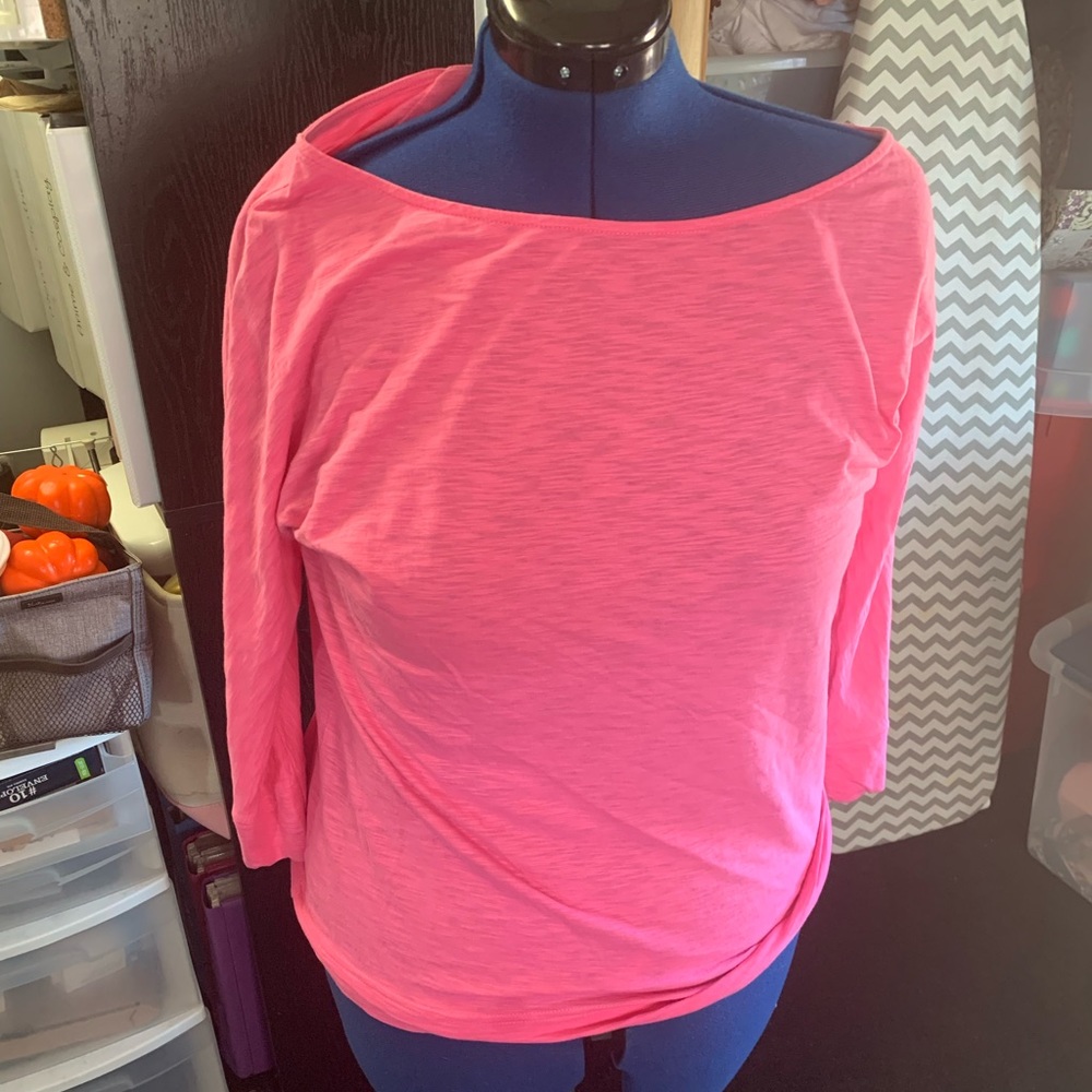 Lily Pulitzer Hot Pink long sleeve t-shirt